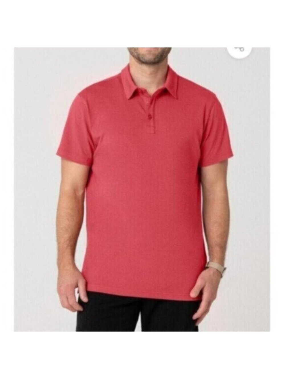 NWT Swet Tailor Men's Red All In Polo Shirt Size Medium